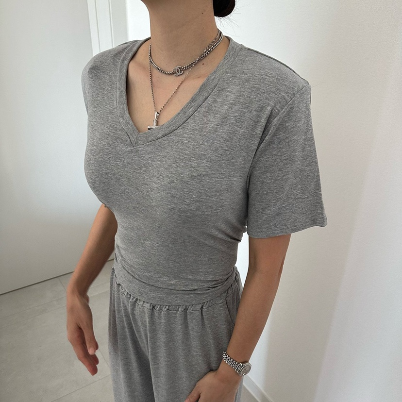 SOUIT韓國代購女士新品休閑熱賣推薦真品時尚職業人氣T恤SOUIT by mabel-LT恤