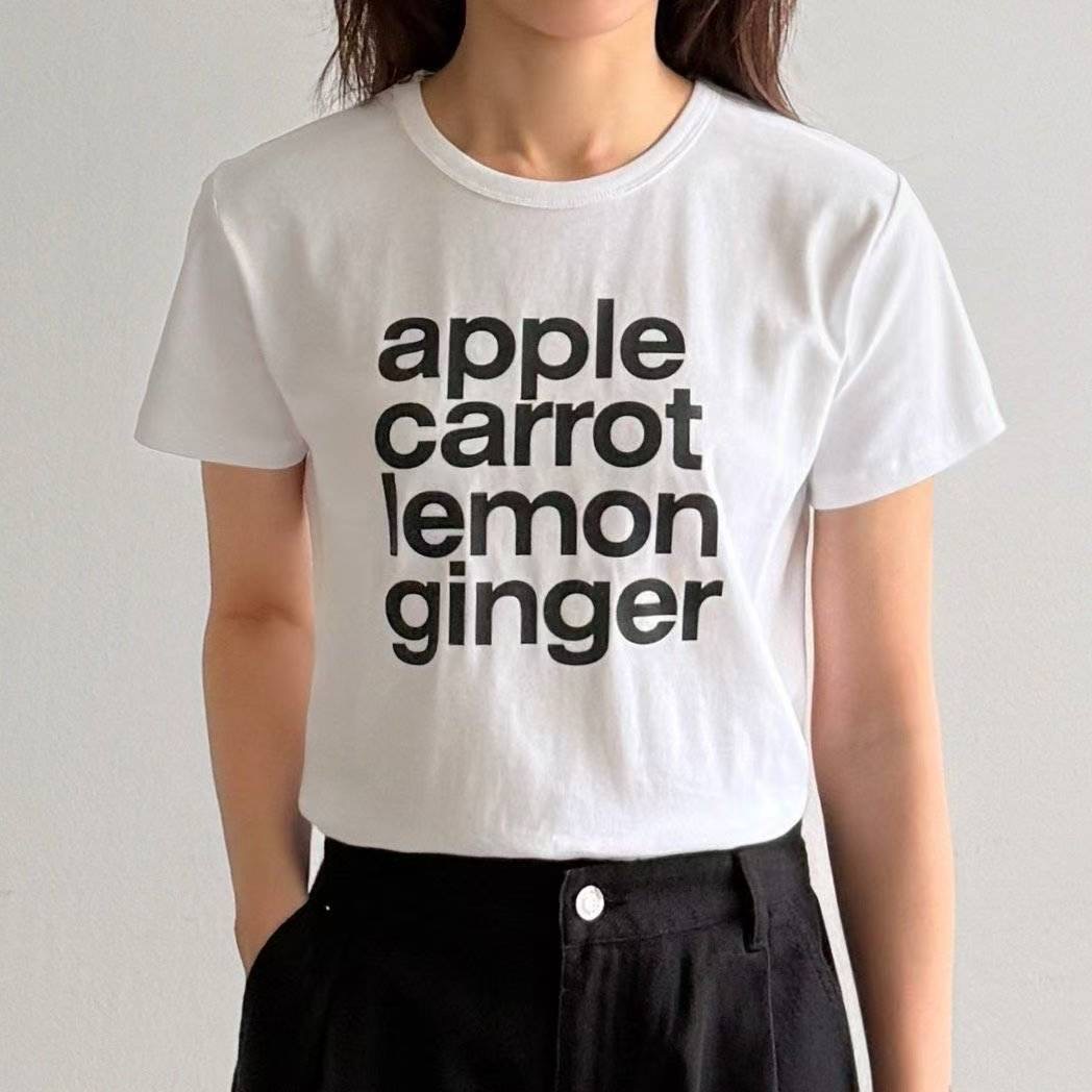 ABLE CO東大門代購女裝新品休閑推薦真品人氣26春夏時尚T恤ABLE COT恤圖色1