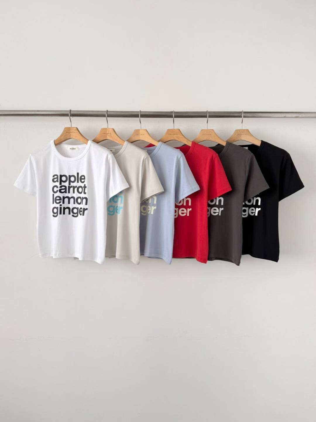 ABLE CO東大門代購女裝新品休閑推薦真品人氣26春夏時尚T恤ABLE COT恤圖色5左五色