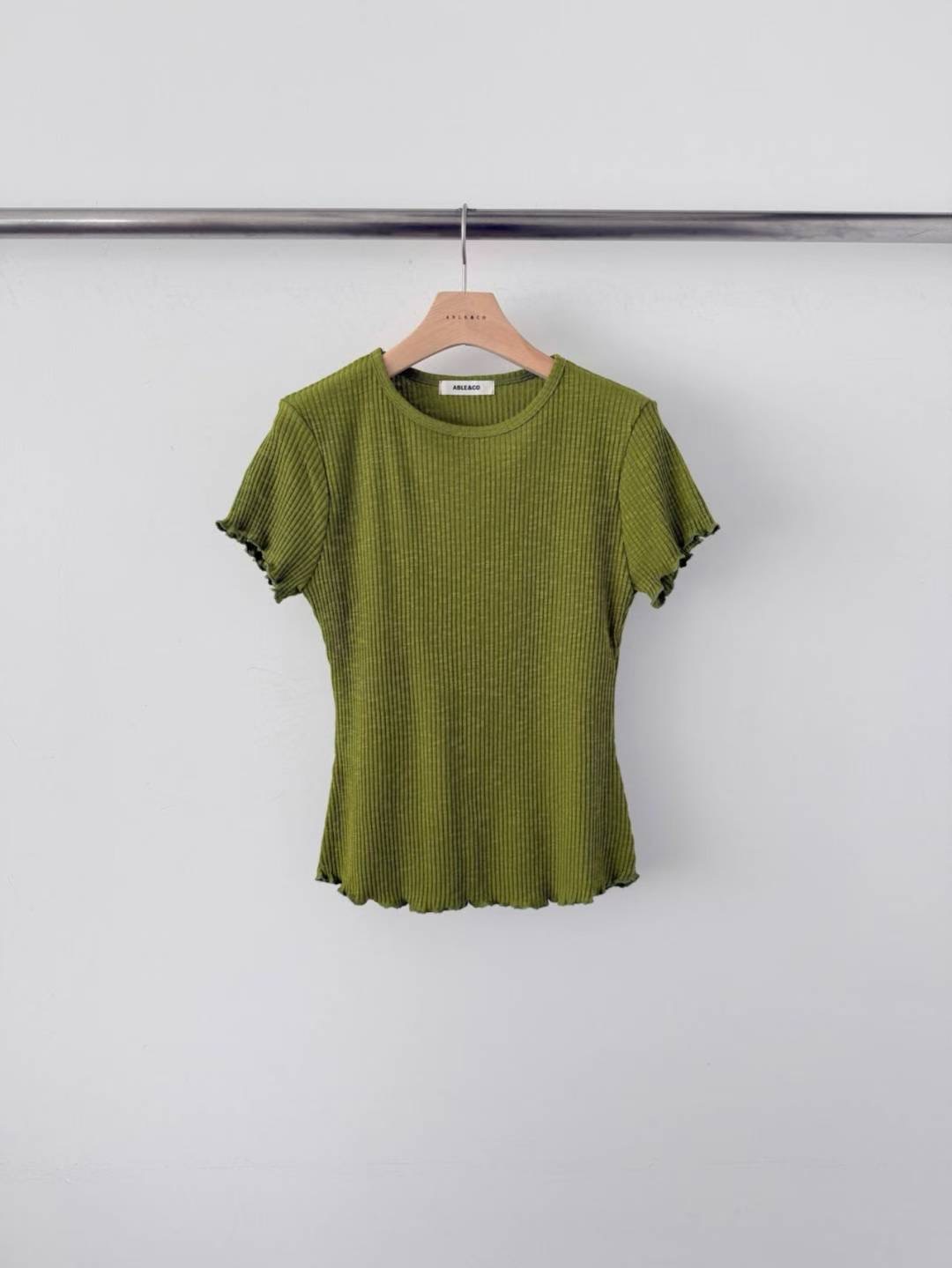 ABLE CO韓國代購女裝新款真品熱賣推薦26春夏職業人氣T恤ABLE COT恤圖色6