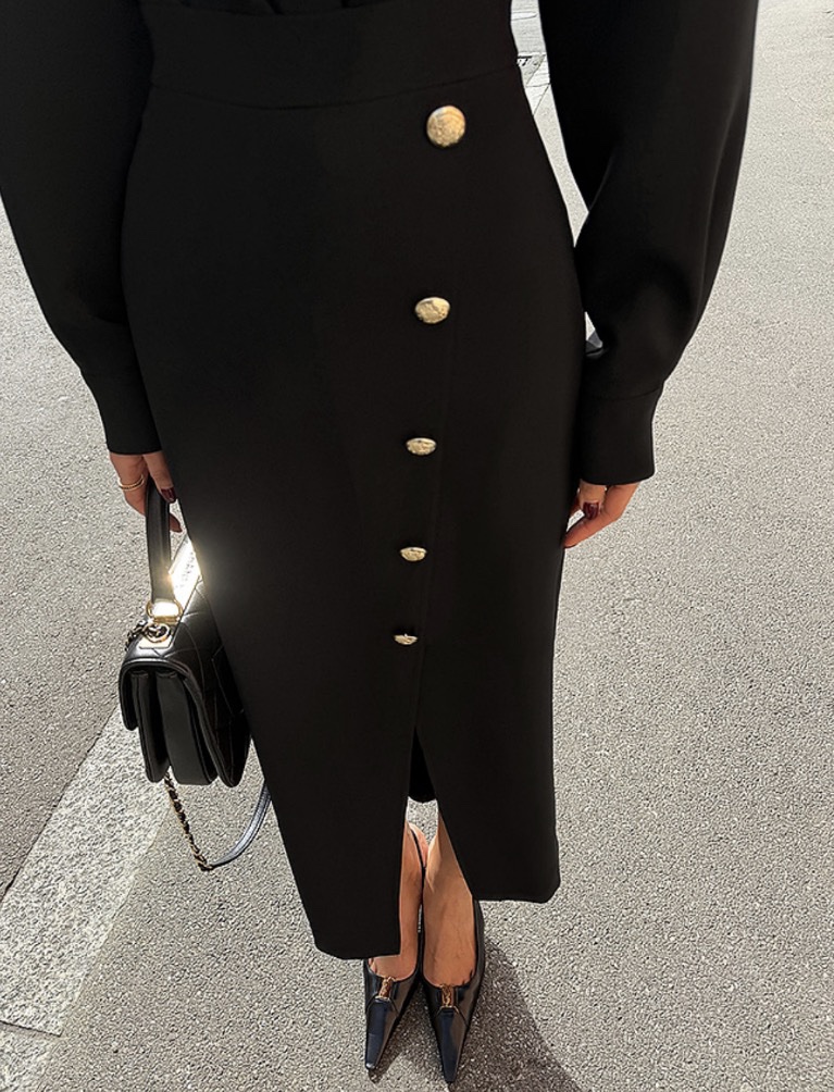 I BLLE東大門代購女士新品推薦職業人氣真品時尚26春夏長裙I BLLE長裙