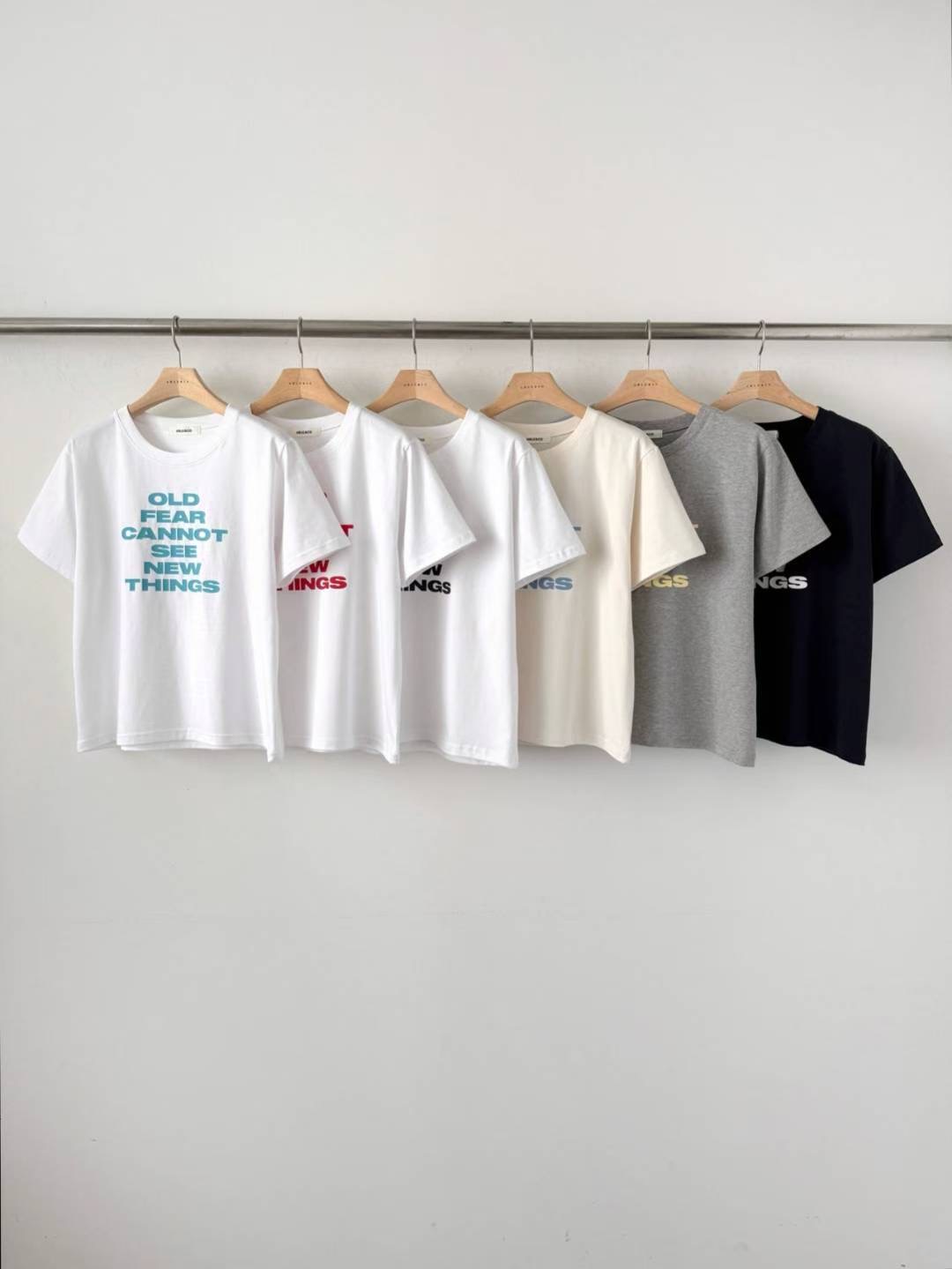 ABLE CO東大門直郵女裝新款時尚真品職業休閑熱賣推薦T恤ABLE COT恤圖色3左三色