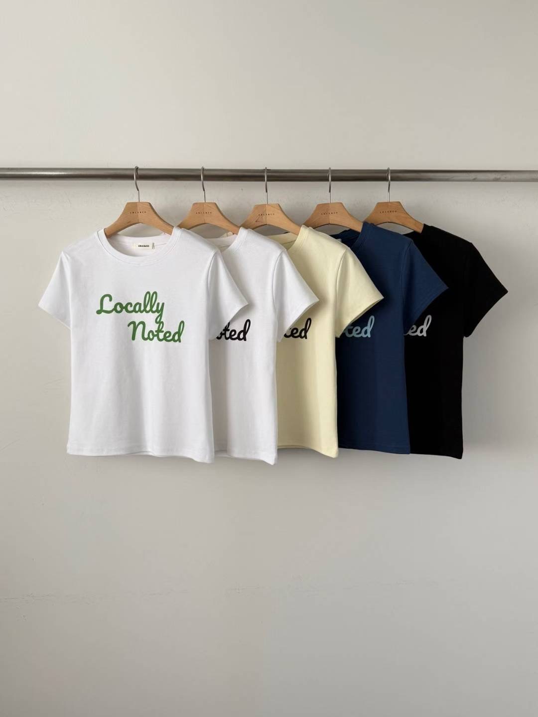 ABLE CO東大門代購女裝新款人氣推薦26春夏休閑職業熱賣T恤ABLE COT恤圖色2左二色