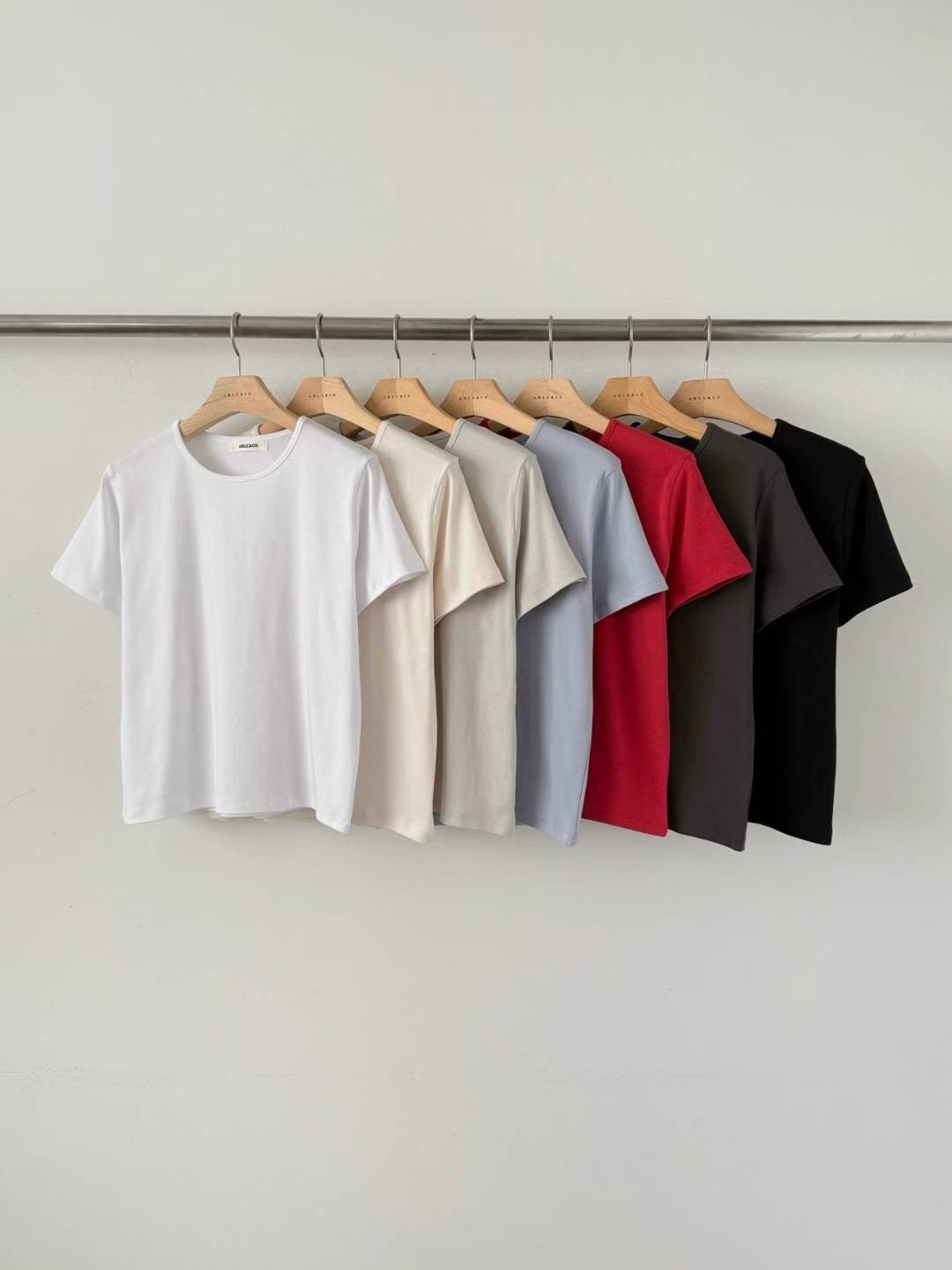 ABLE CO東大門代購女士新品真品休閑時尚熱賣職業人氣T恤ABLE COT恤圖色3左三色