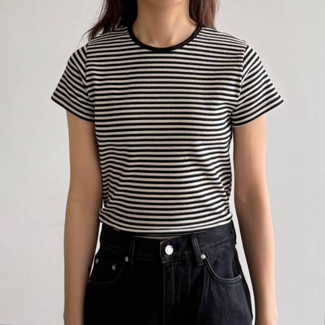 ABLE CO東大門實拍女裝新款休閑時尚26春夏真品人氣熱賣T恤ABLE COT恤圖色5