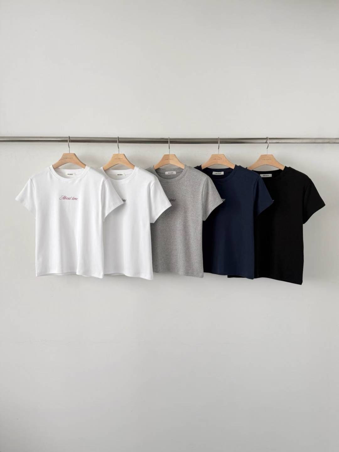 ABLE CO東大門直郵女士新款時尚推薦休閑職業熱賣真品T恤ABLE COT恤圖色4左四色