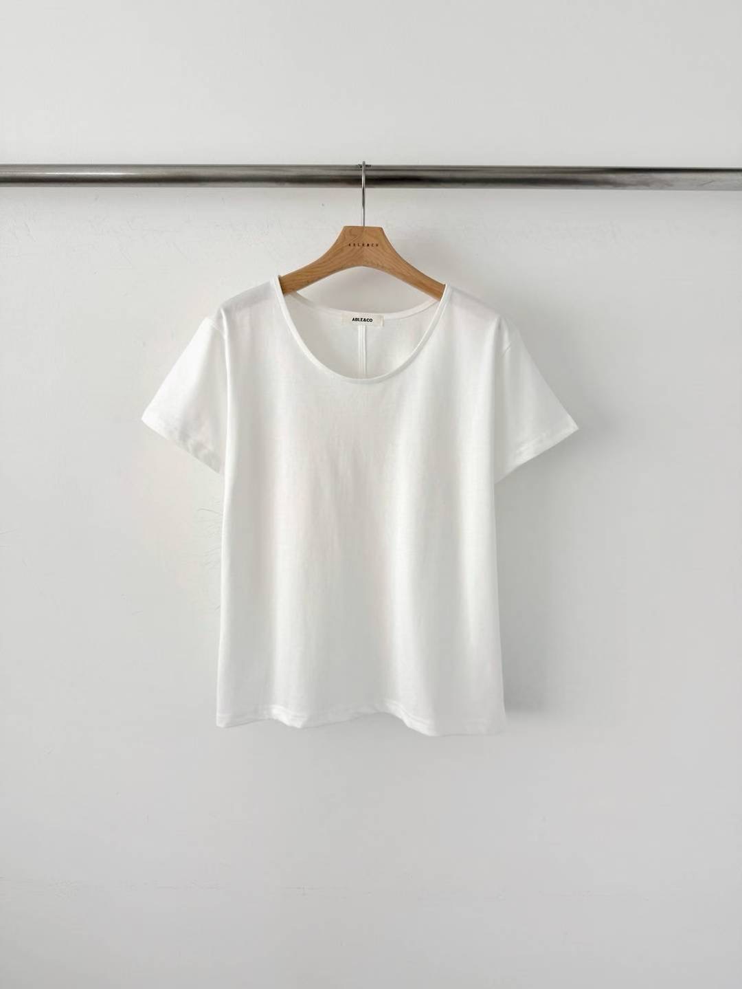 ABLE CO東大門直郵女士新款時尚職業休閑真品人氣26春夏T恤ABLE COT恤圖色1