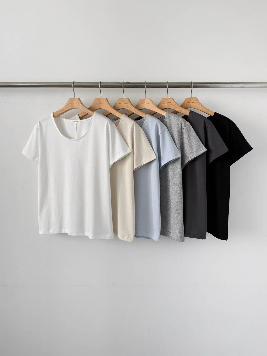 ABLE CO東大門直郵女士新款時尚職業休閑真品人氣26春夏T恤ABLE COT恤圖色5左五色