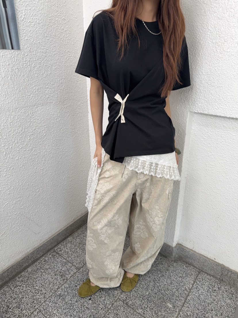 SUNDER MARKET韓國直郵女士新品推薦人氣熱賣T恤不含內搭SUNDER MARKETT恤