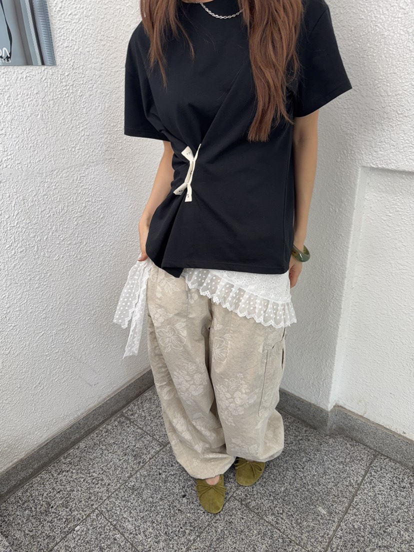 SUNDER MARKET韓國直郵女士新品推薦人氣熱賣T恤不含內搭SUNDER MARKETT恤