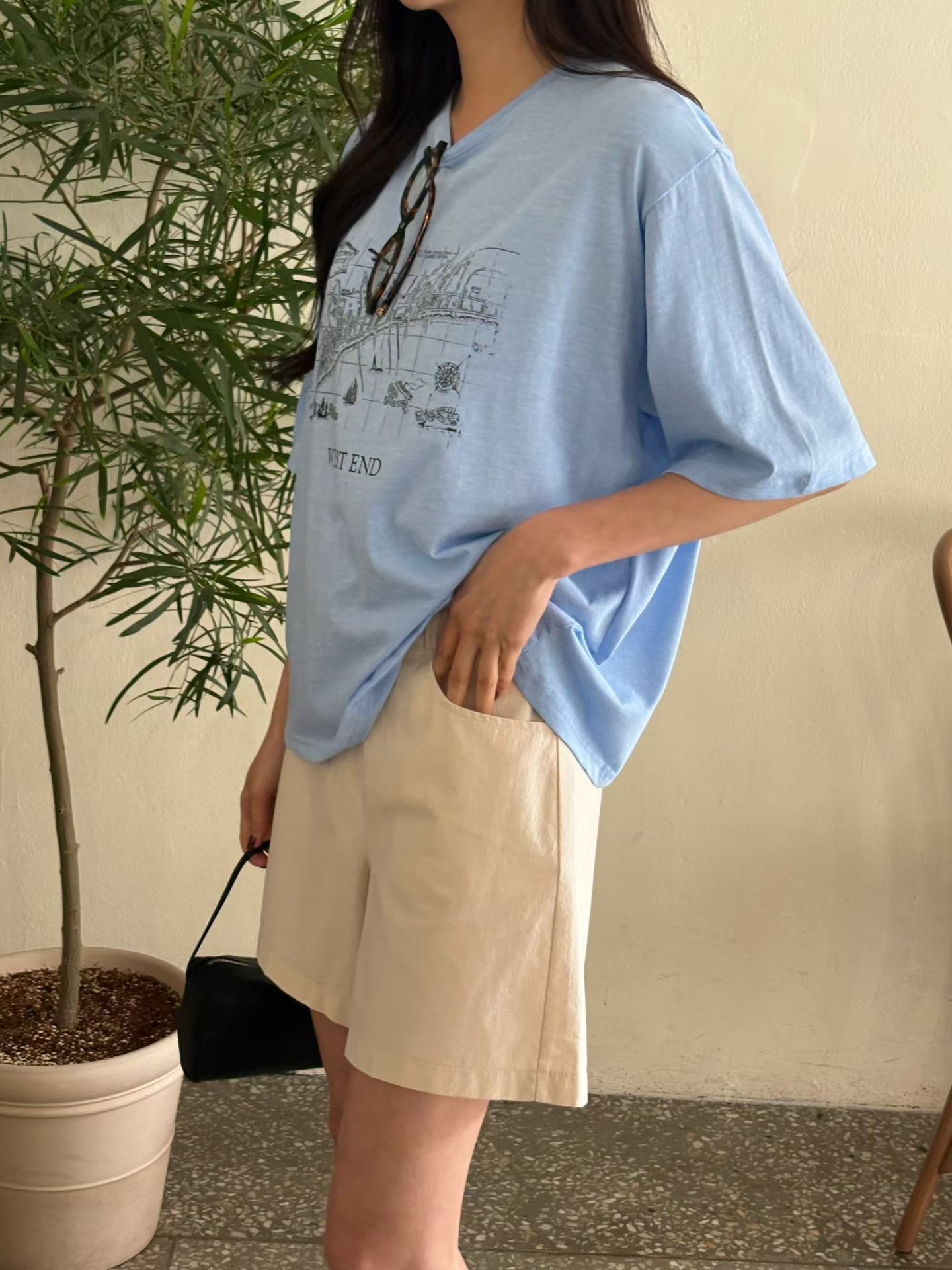 SWEETEE-스위티-T東大門實拍女士新款推薦26春夏職業T恤SWEETEET恤