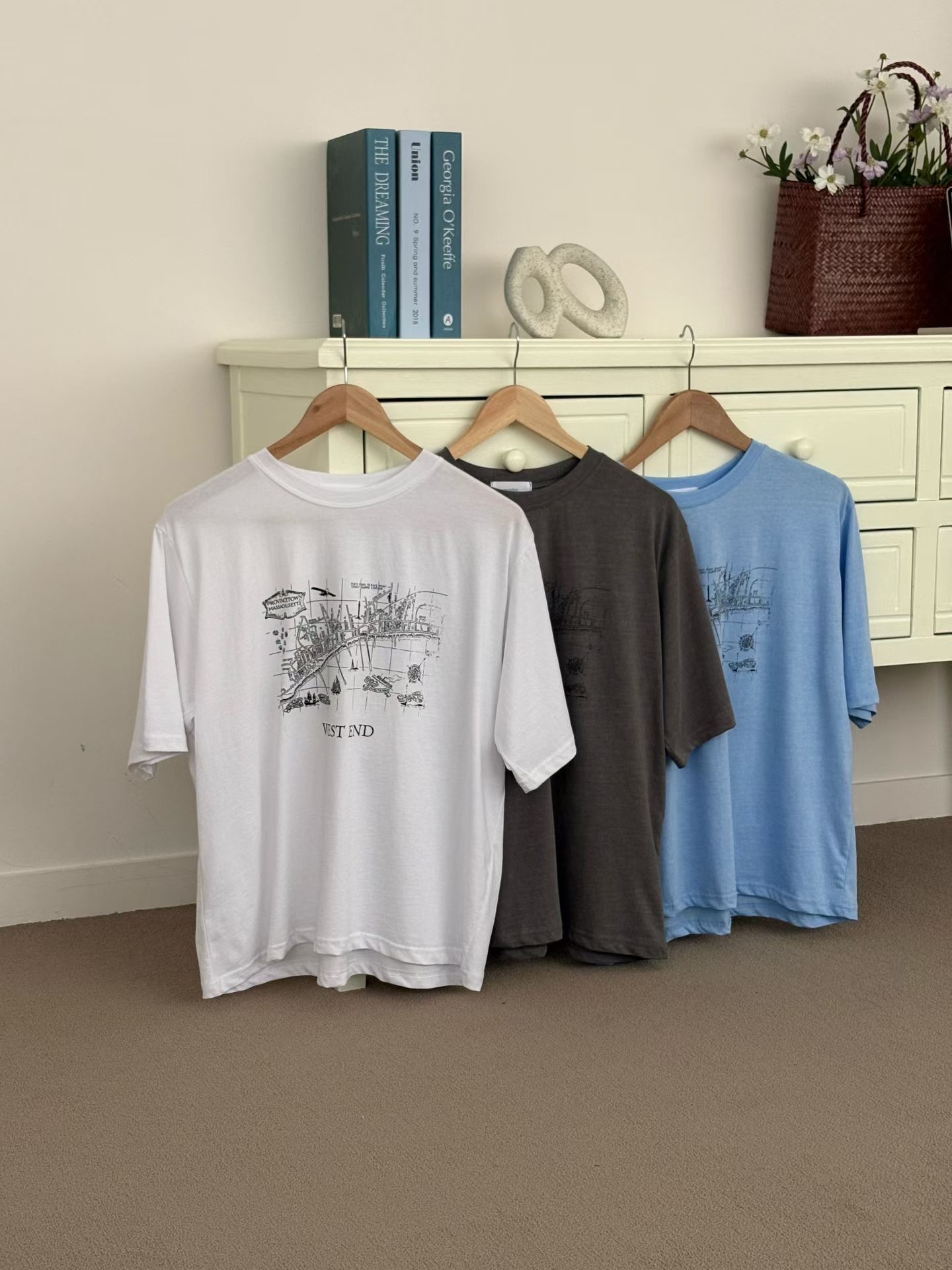 SWEETEE-스위티-T東大門實拍女士新款推薦26春夏職業T恤SWEETEET恤圖色2左二色