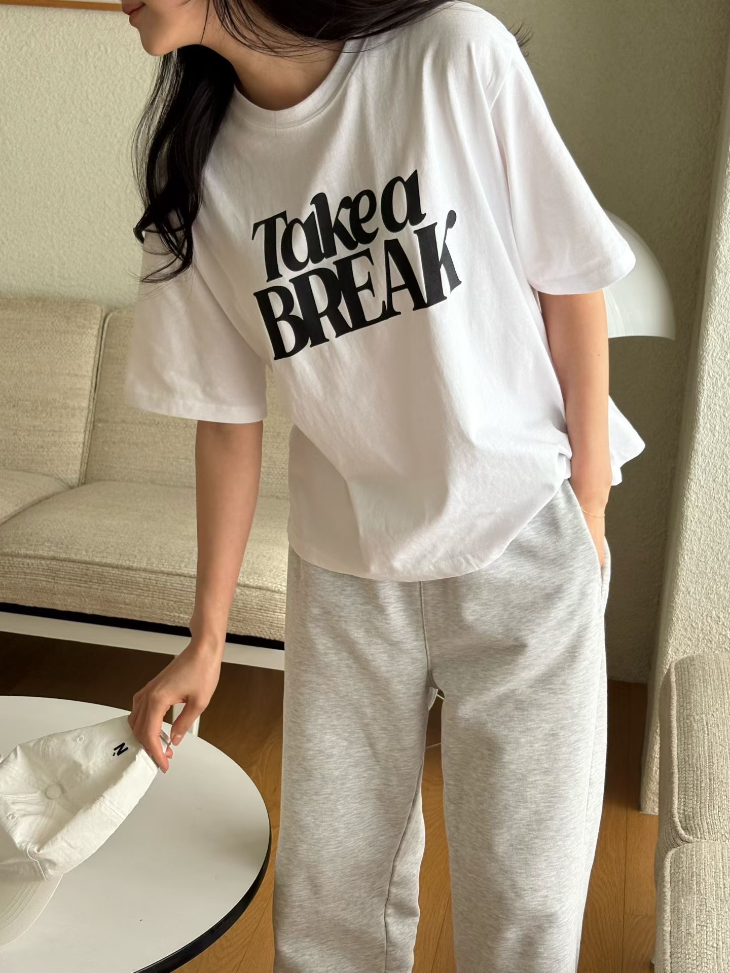 SWEETEE-스위티-T韓國直郵女裝新款推薦休閑人氣職業T恤SWEETEET恤圖色1