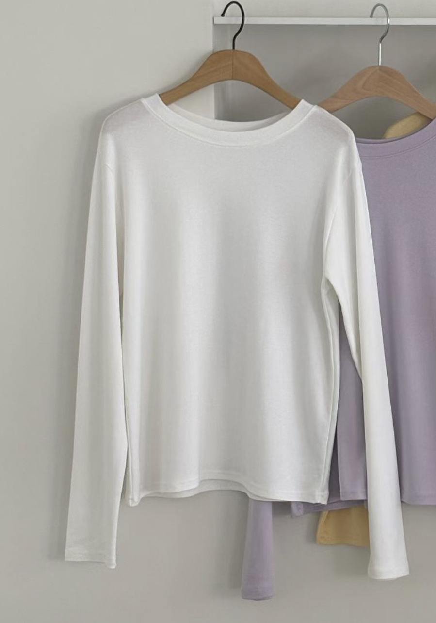 SWEETEE-스위티-T韓國直郵女士新款職業真品推薦長袖T恤SWEETEE長袖T恤圖色1