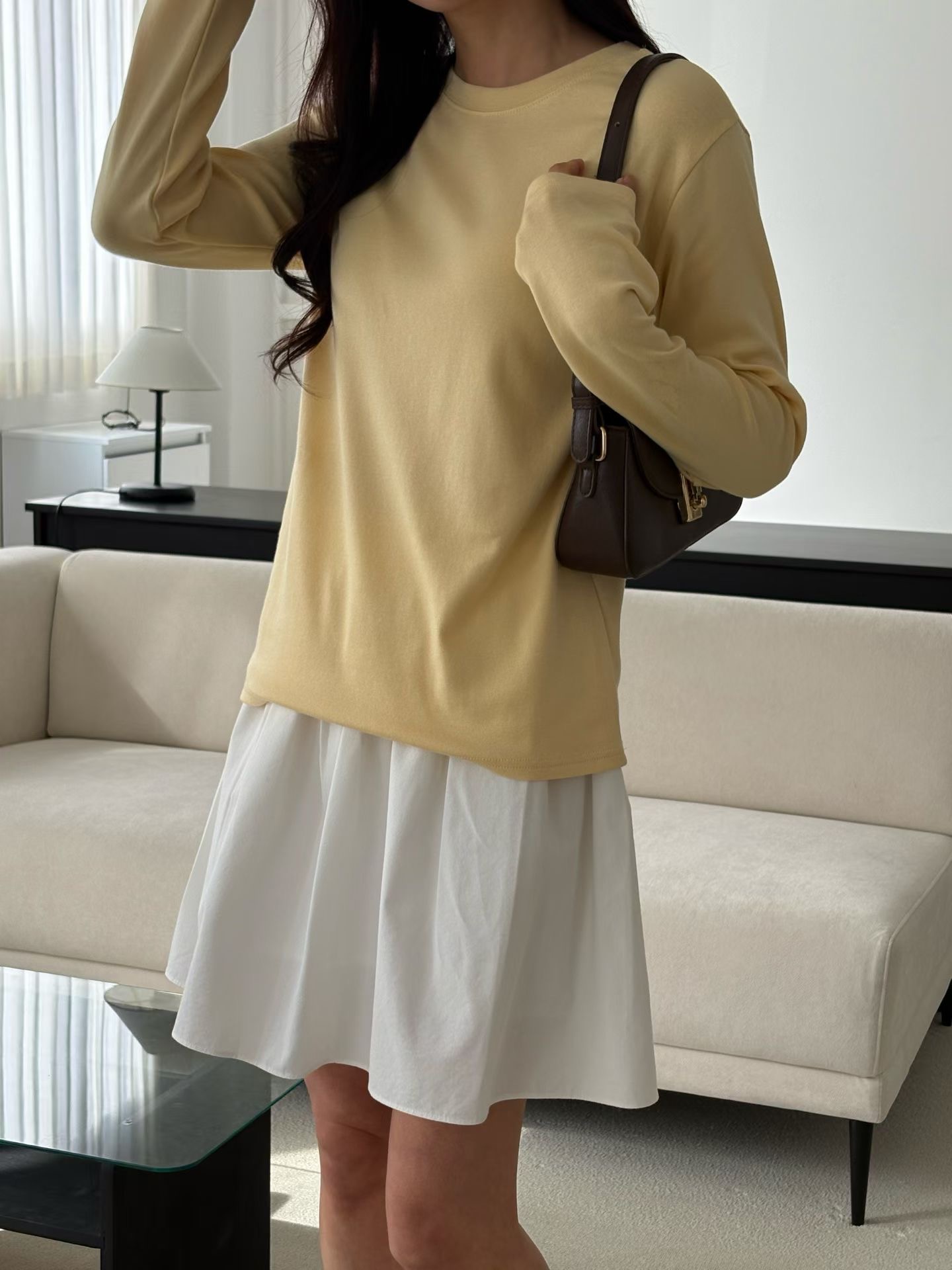 SWEETEE-스위티-T韓國直郵女士新款職業真品推薦長袖T恤SWEETEE長袖T恤圖色3