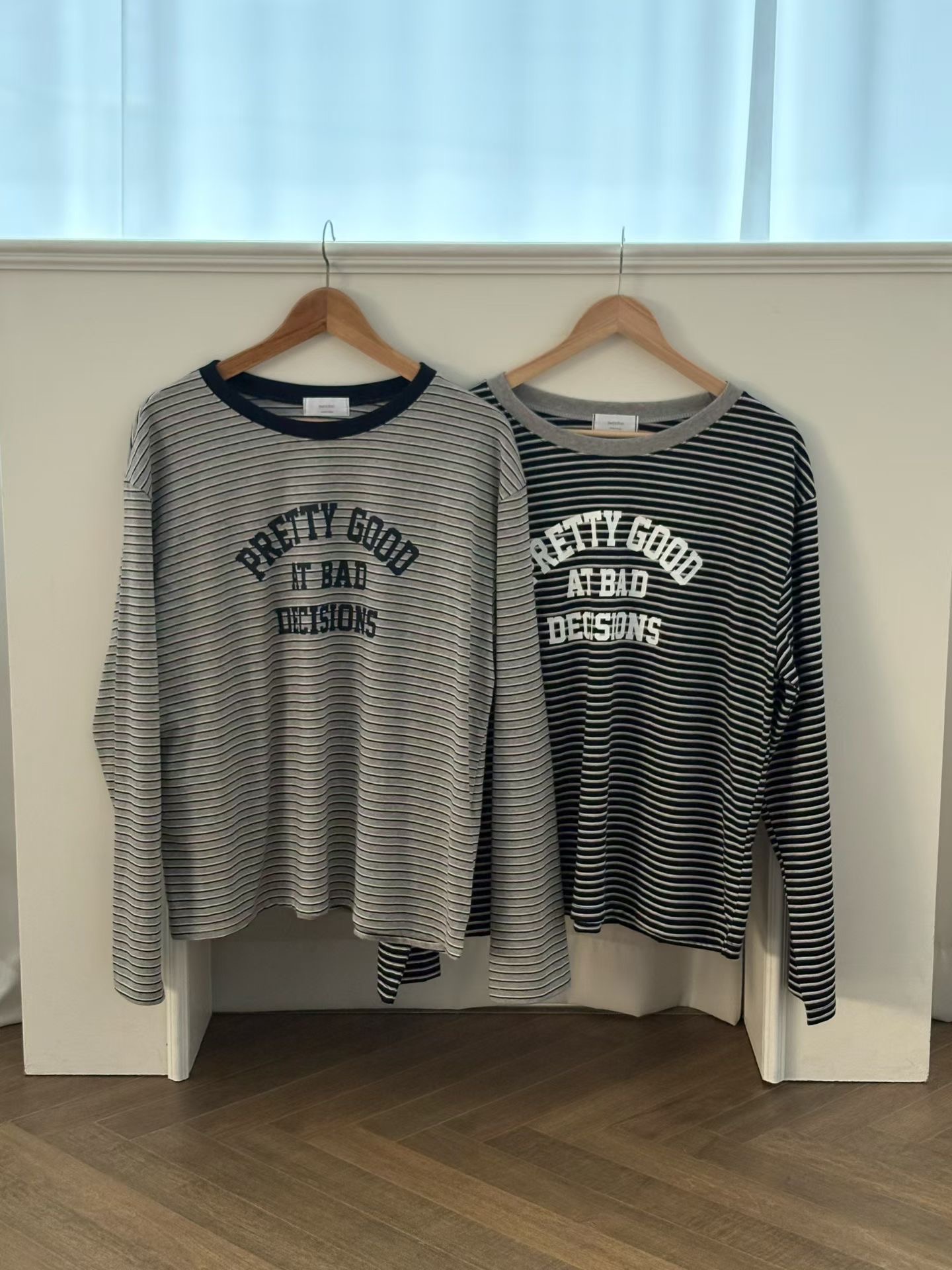 SWEETEE-스위티-T東大門實拍女裝新品熱賣時尚人氣長袖T恤SWEETEE長袖T恤圖色2左二色