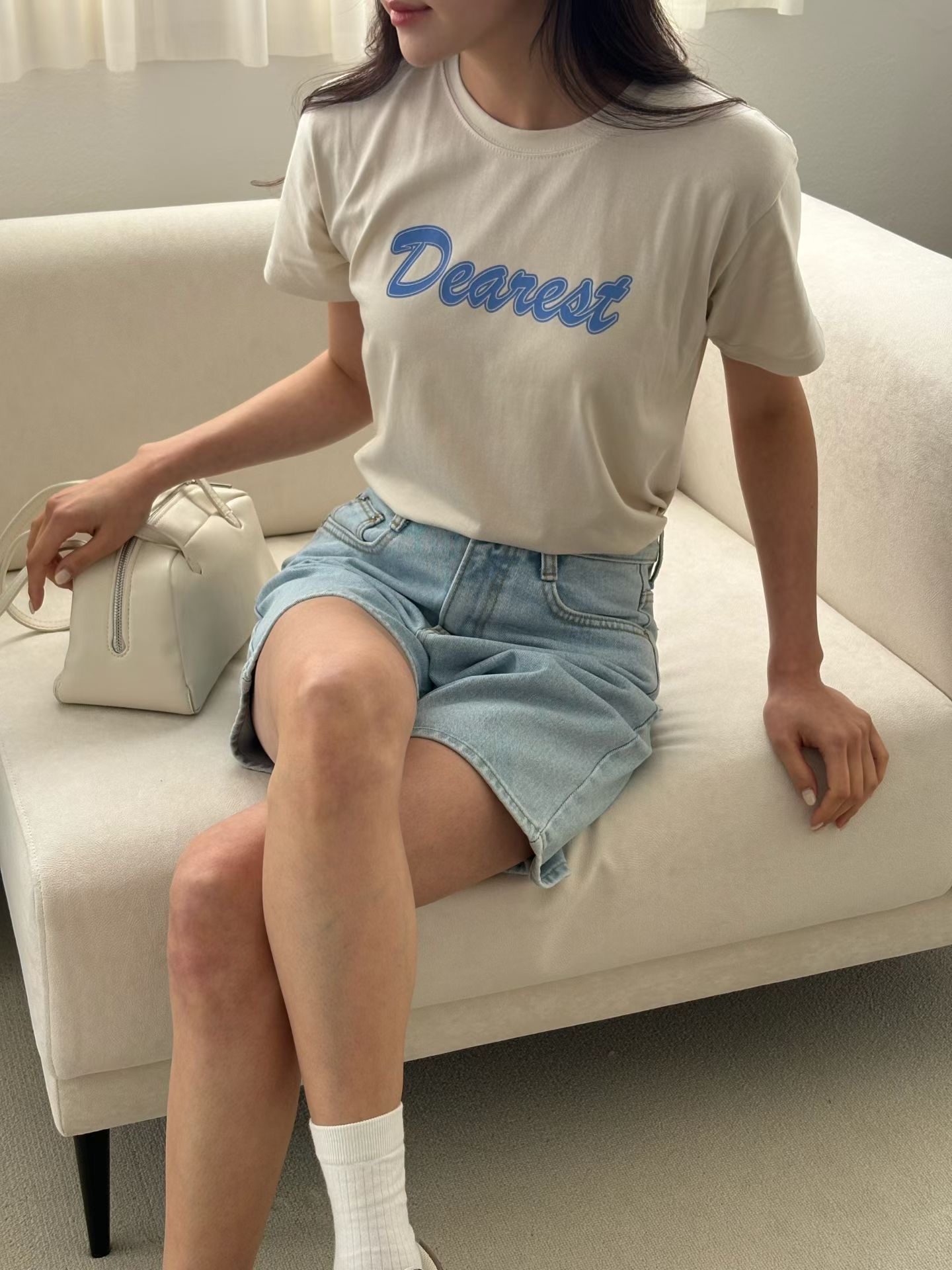 SWEETEE-스위티-T韓國直郵女士新款職業熱賣真品時尚T恤SWEETEET恤圖色2