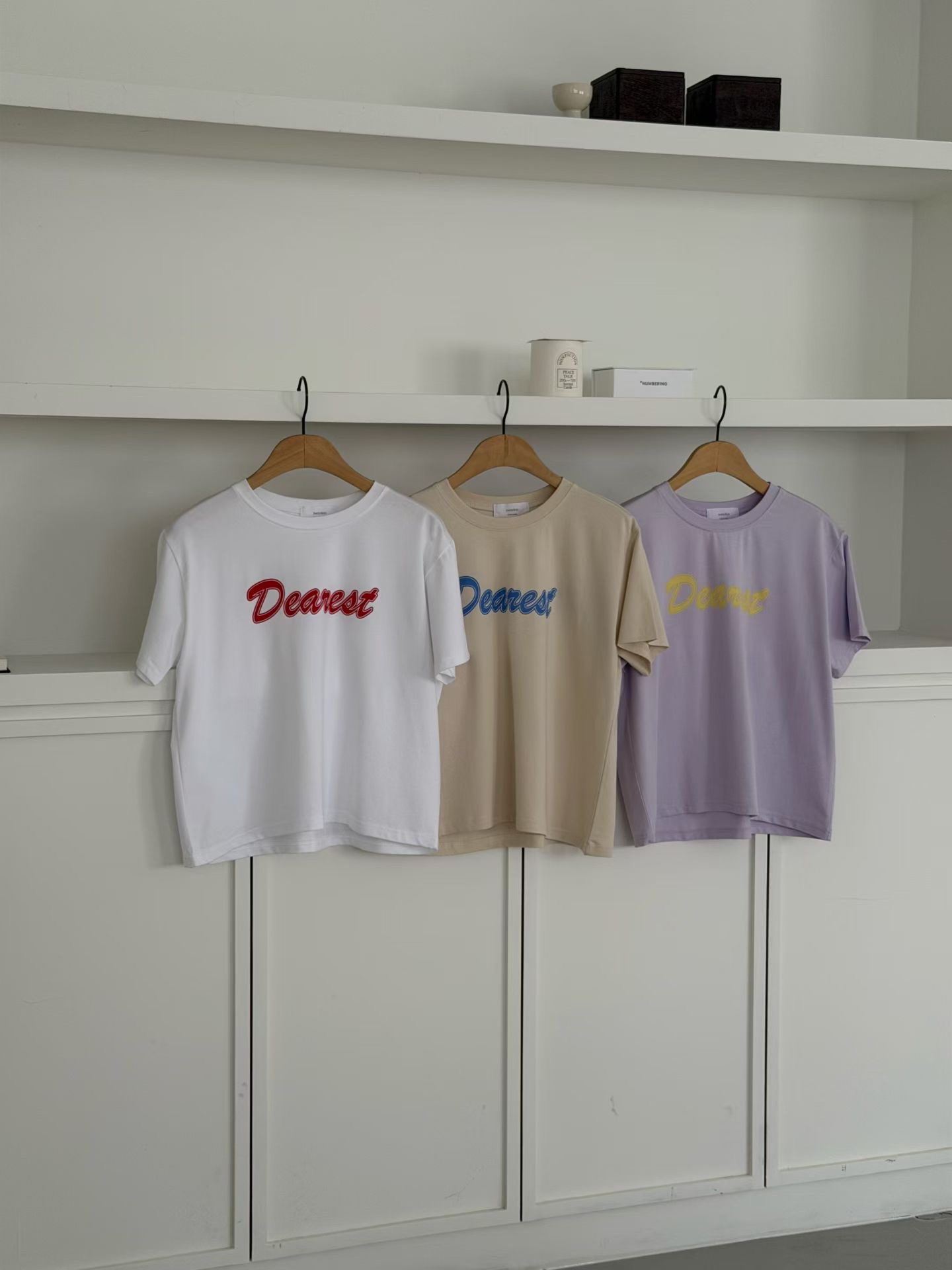 SWEETEE-스위티-T韓國直郵女士新款職業熱賣真品時尚T恤SWEETEET恤圖色3左三色