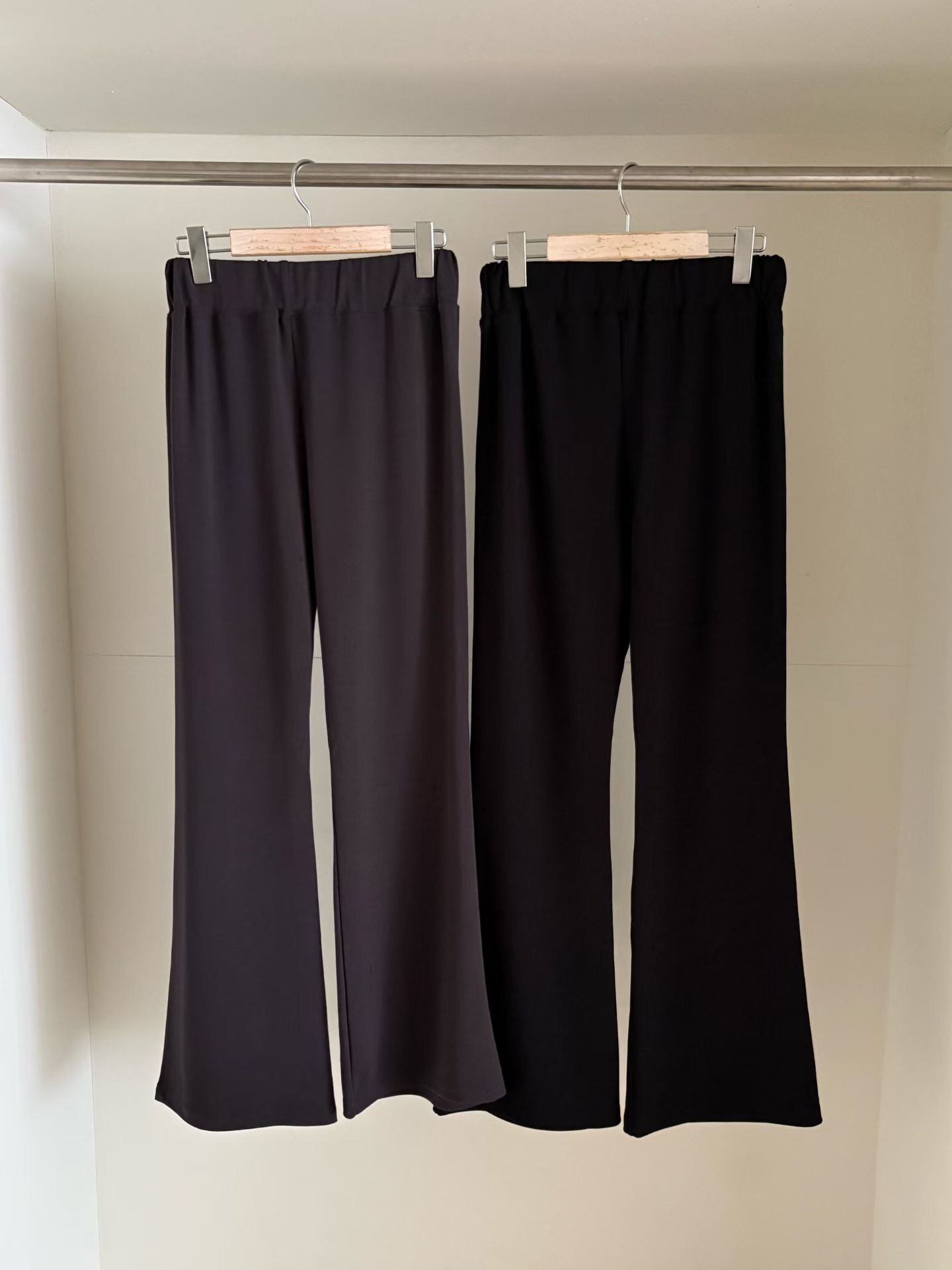 SWEETEE-스위티-T東大門實拍女裝新款真品休閑褲喇叭褲SWEETEE休閑褲圖色2左二色