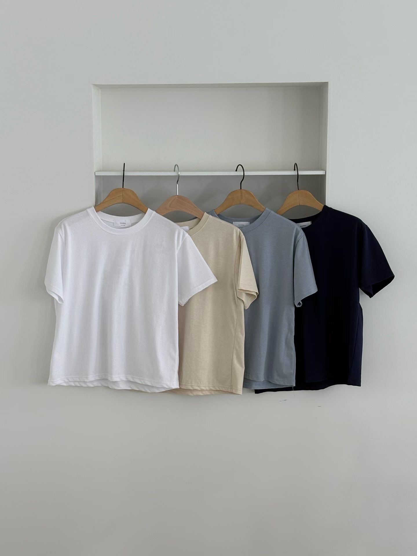 SWEETEE-스위티-T韓國直郵女士新品推薦職業休閑26春夏T恤SWEETEET恤圖色4左四色