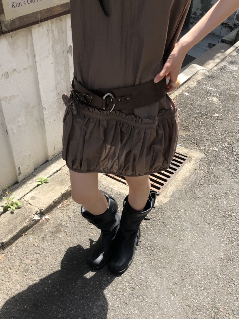 OVER RICH韓國東大門直郵女士新款26春夏時尚熱賣連衣裙緞OVER RICH連衣裙