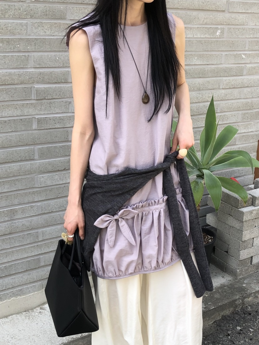 OVER RICH韓國東大門直郵女士新款26春夏時尚熱賣連衣裙緞OVER RICH連衣裙