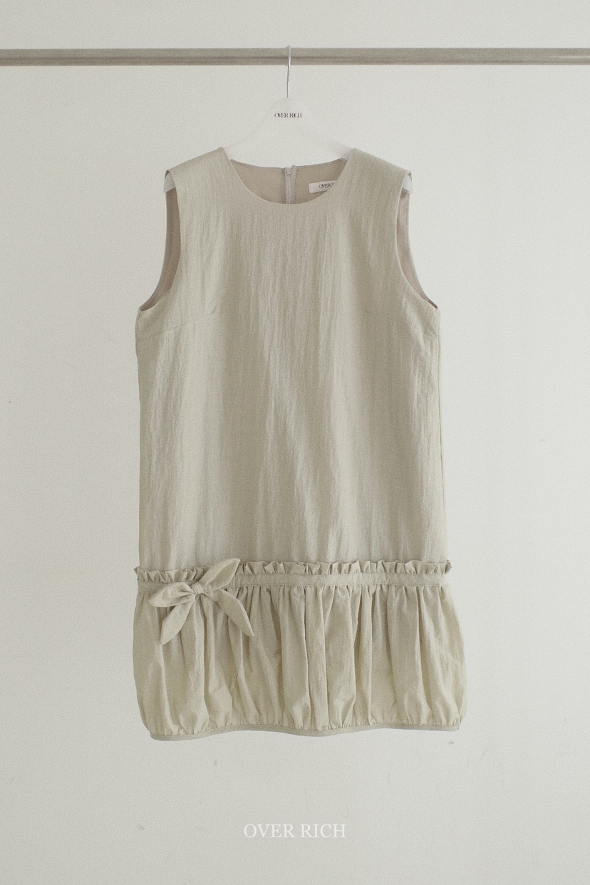 OVER RICH韓國東大門直郵女士新款26春夏時尚熱賣連衣裙緞OVER RICH連衣裙圖色3