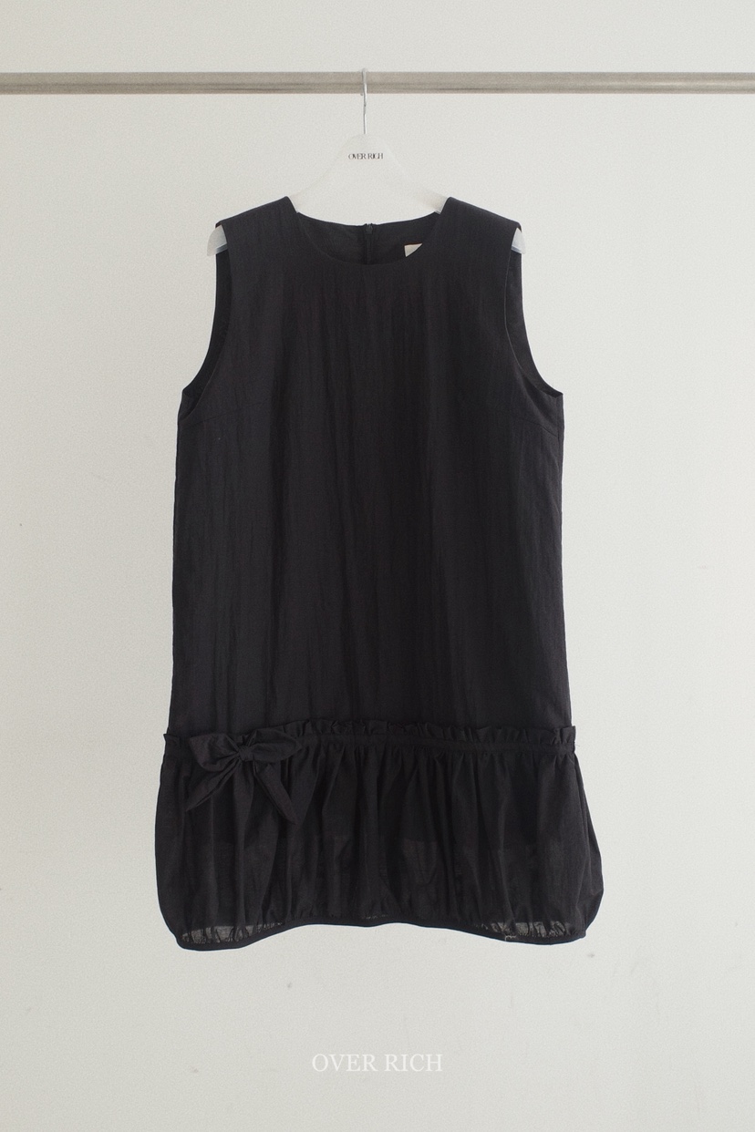 OVER RICH韓國東大門直郵女士新款26春夏時尚熱賣連衣裙緞OVER RICH連衣裙圖色5