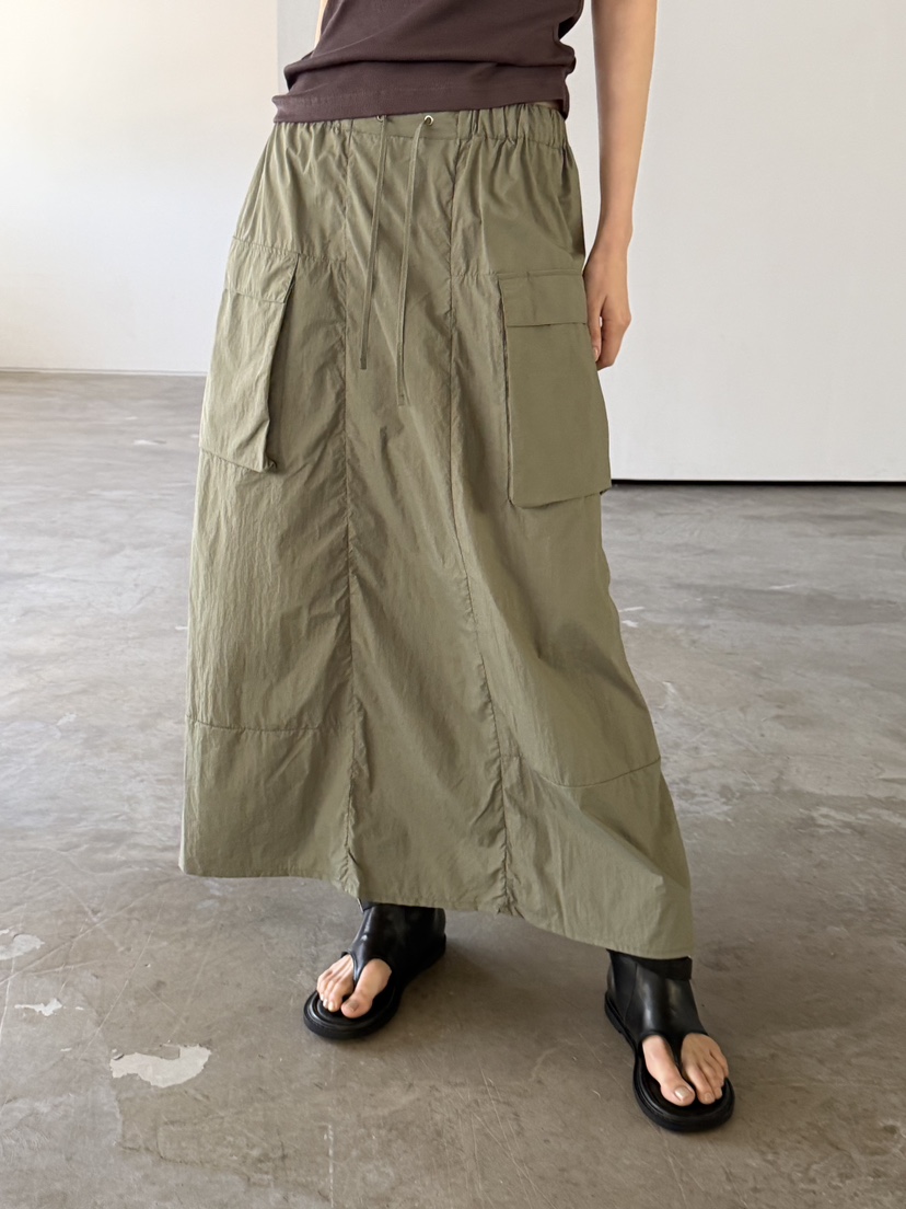 FOSET韓國東大門直郵女裝新款時尚26春夏推薦職業休閑長裙FOSET長裙