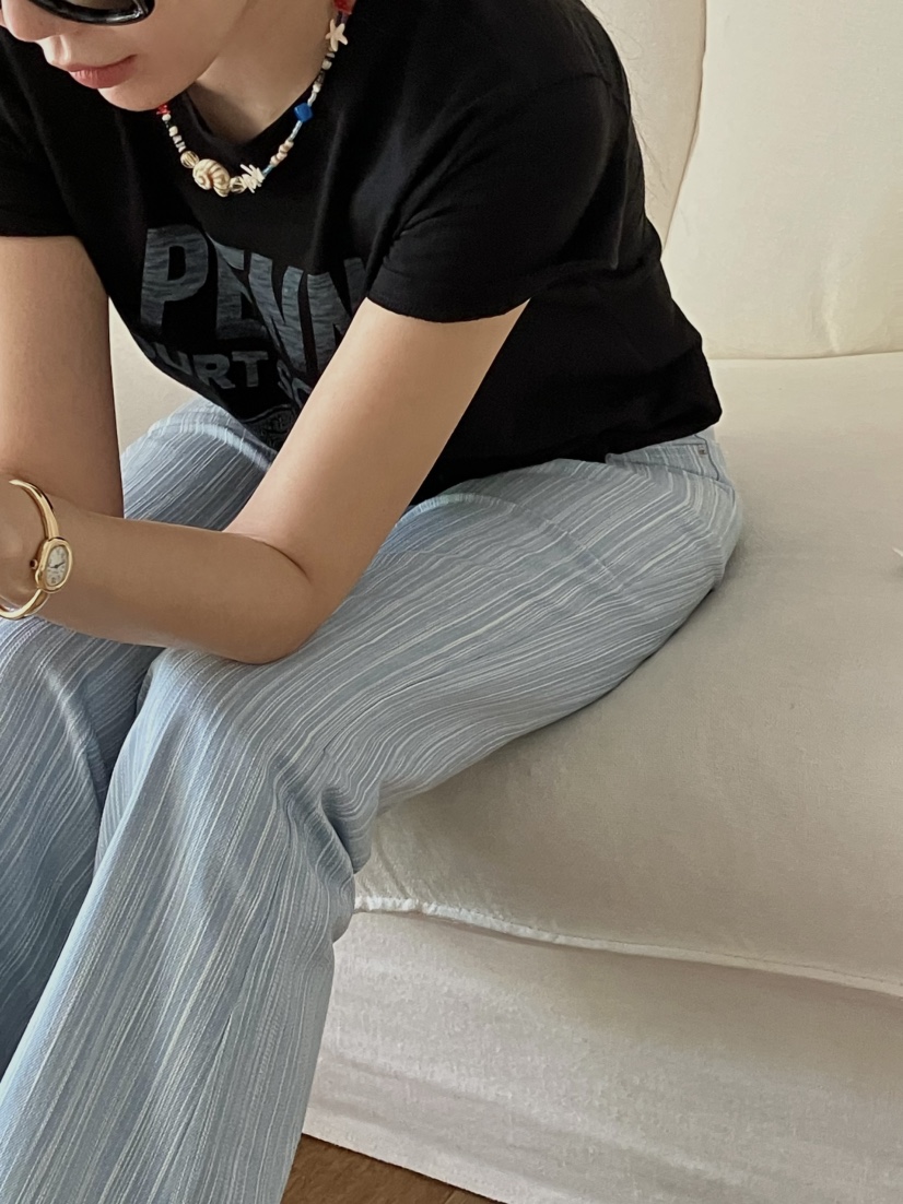 MADE-P韓國直郵實拍女裝新品休閑人氣26春夏時尚熱賣休閑褲MADE-P休閑褲