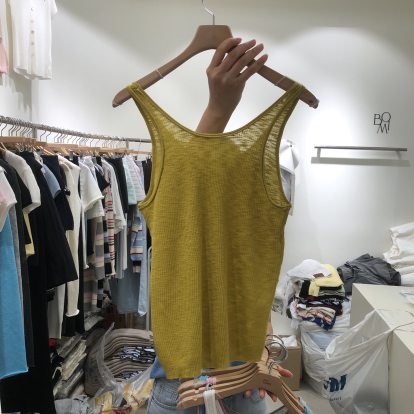 BY BOMI韓國直郵女裝新款時尚熱賣休閑26春夏人氣吊帶背心BY BOMI吊帶/背心