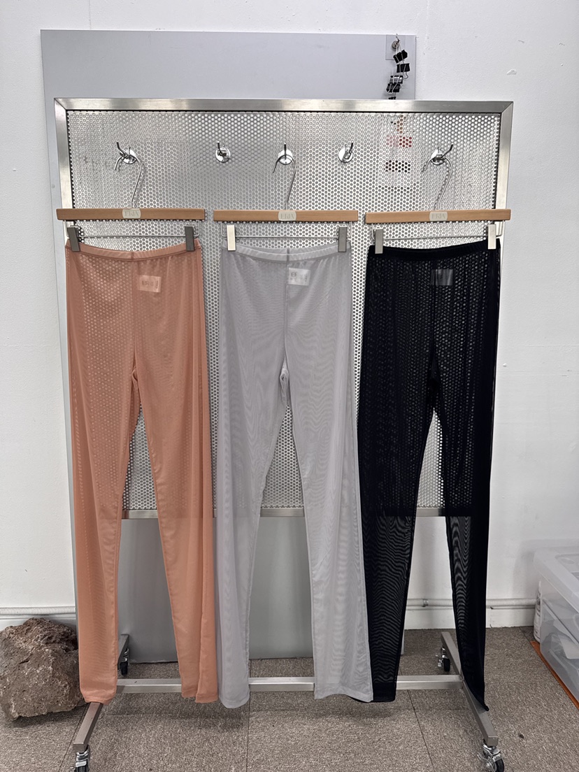 HUE/ERIA韓國直郵實拍女士新款休閑打底褲鯊魚褲緊身褲網眼HUE/ERIA打底褲/鯊魚褲