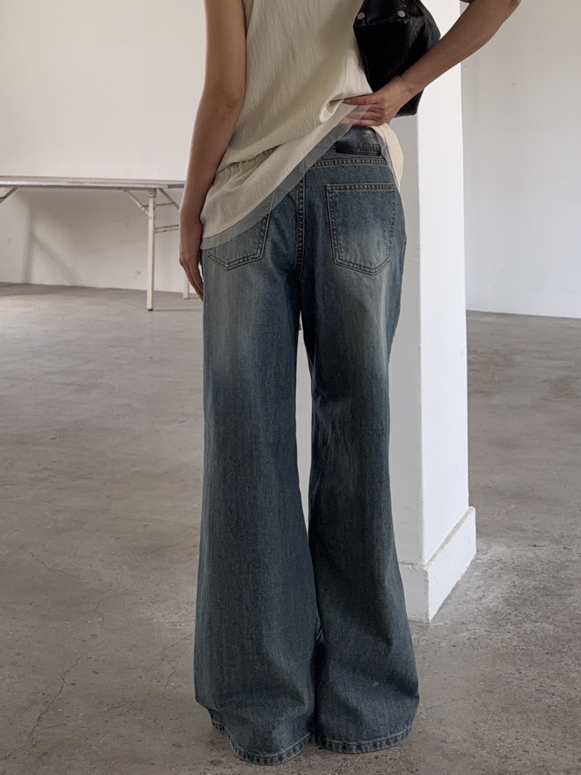 ACME韓國代購女裝新款熱賣職業26春夏時尚推薦人氣牛仔褲ACME牛仔褲