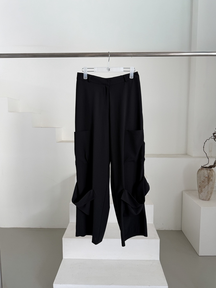 OATMEAL韓國直郵女士新品26春夏推薦休閑時尚熱賣職業休閑褲OATMEAL休閑褲圖色2