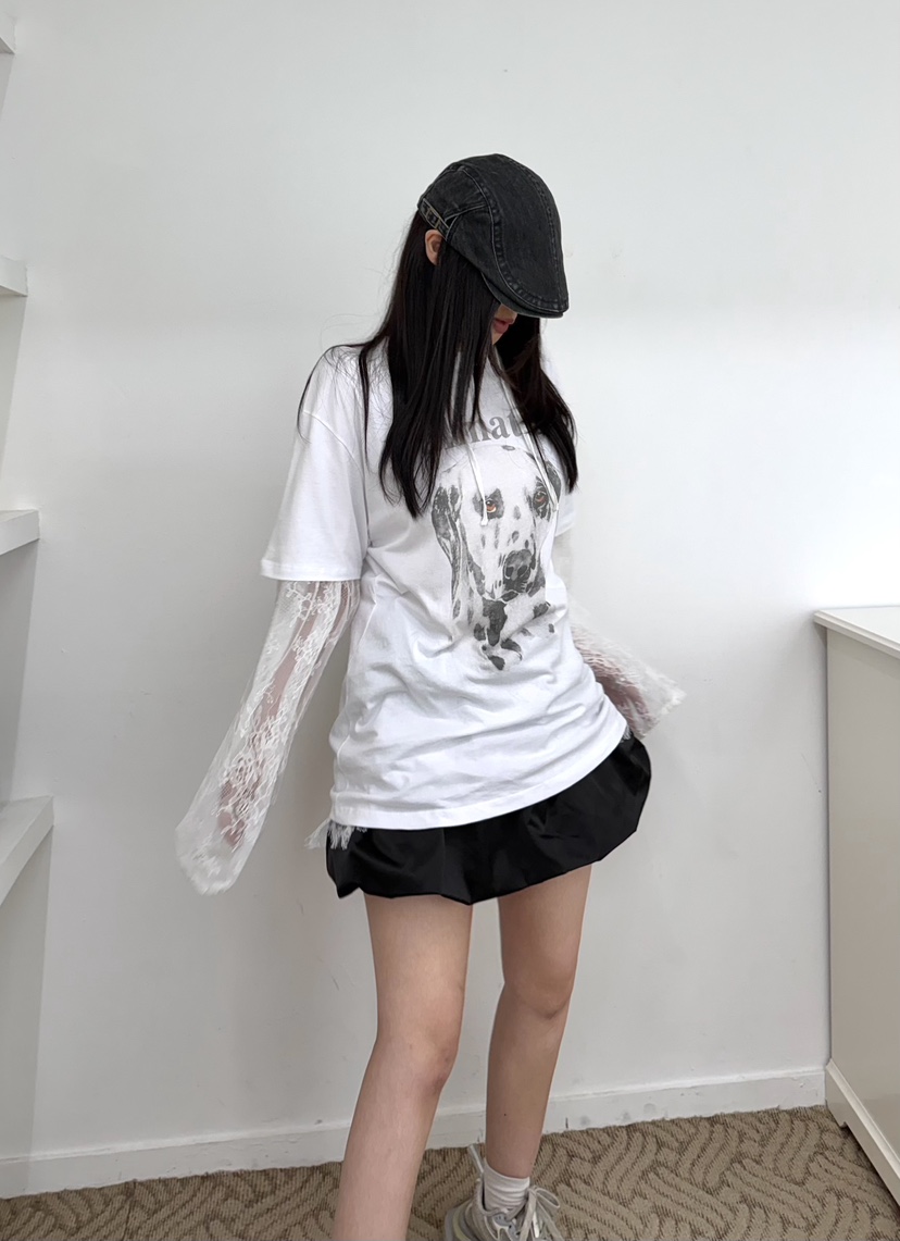 OKIE韓國東大門直郵女士新款26春夏職業推薦人氣時尚熱賣T恤OKIET恤