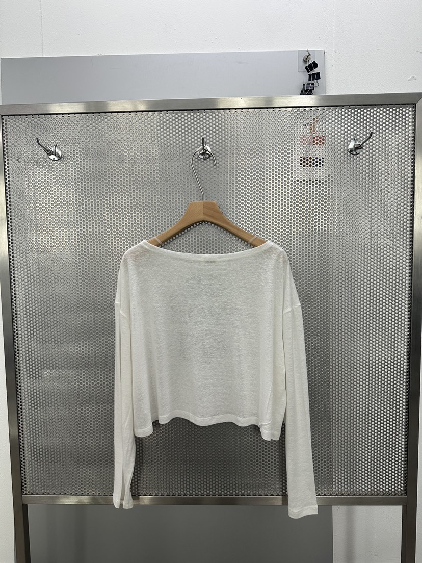 HUE/ERIA韓國直郵女士新款26春夏職業人氣熱賣時尚長袖T恤HUE/ERIA長袖T恤