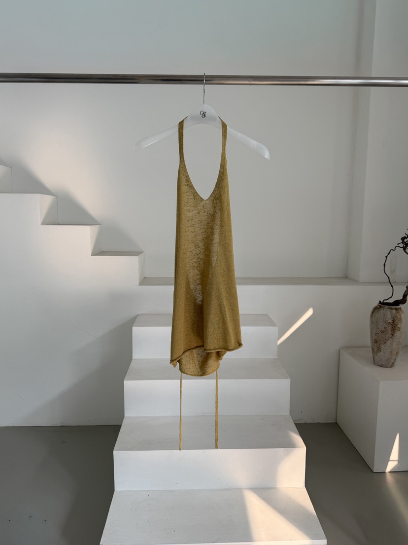 OATMEAL韓國直郵實拍女裝新款人氣職業26春夏休閑吊帶背心OATMEAL吊帶/背心圖色2