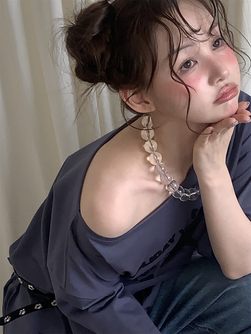 JKICHI韓國東大門直郵女裝新款時尚職業人氣休閑T恤含腰帶JKICHIT恤