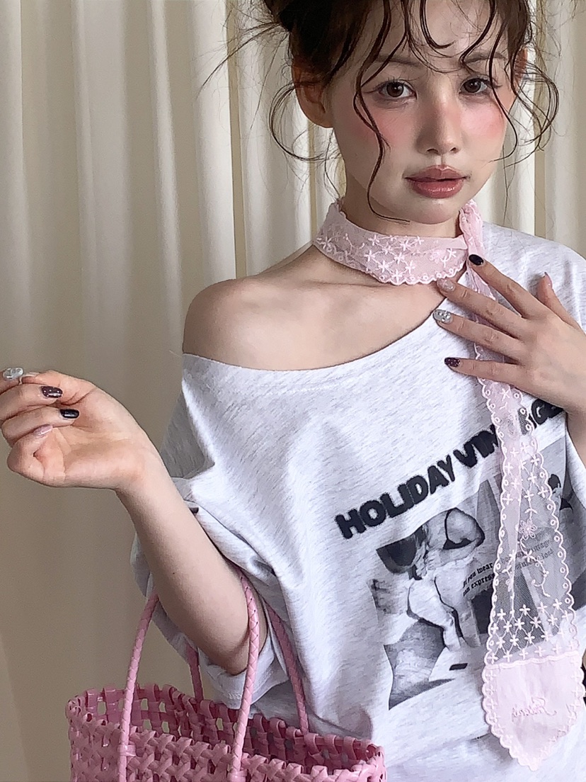 JKICHI韓國東大門直郵女裝新款時尚職業人氣休閑T恤含腰帶JKICHIT恤