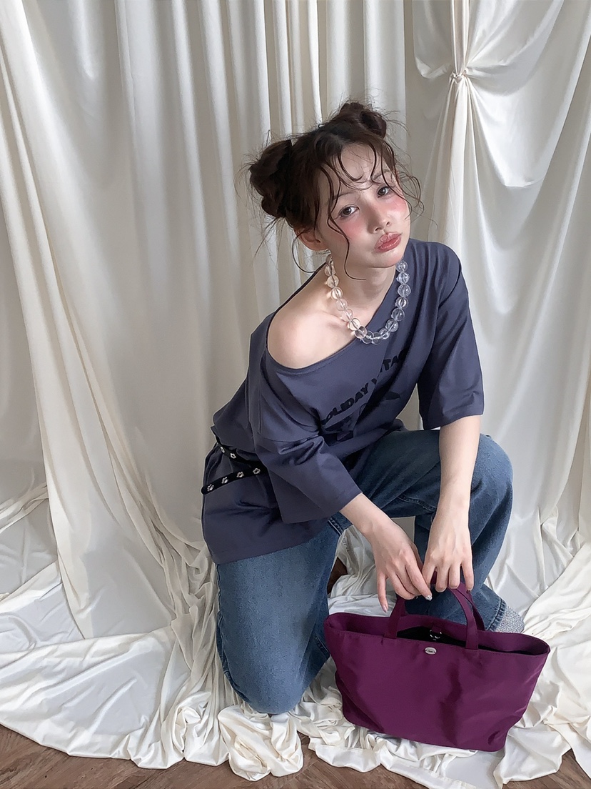 JKICHI韓國東大門直郵女裝新款時尚職業人氣休閑T恤含腰帶JKICHIT恤