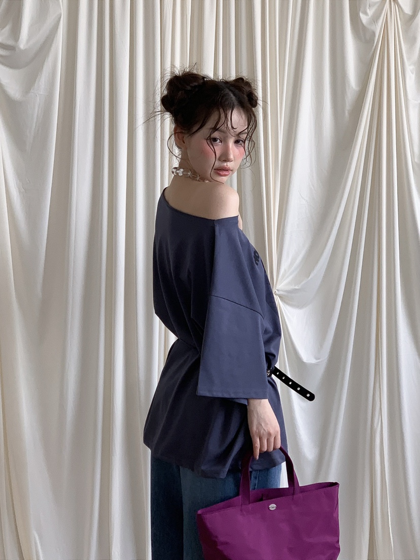 JKICHI韓國東大門直郵女裝新款時尚職業人氣休閑T恤含腰帶JKICHIT恤