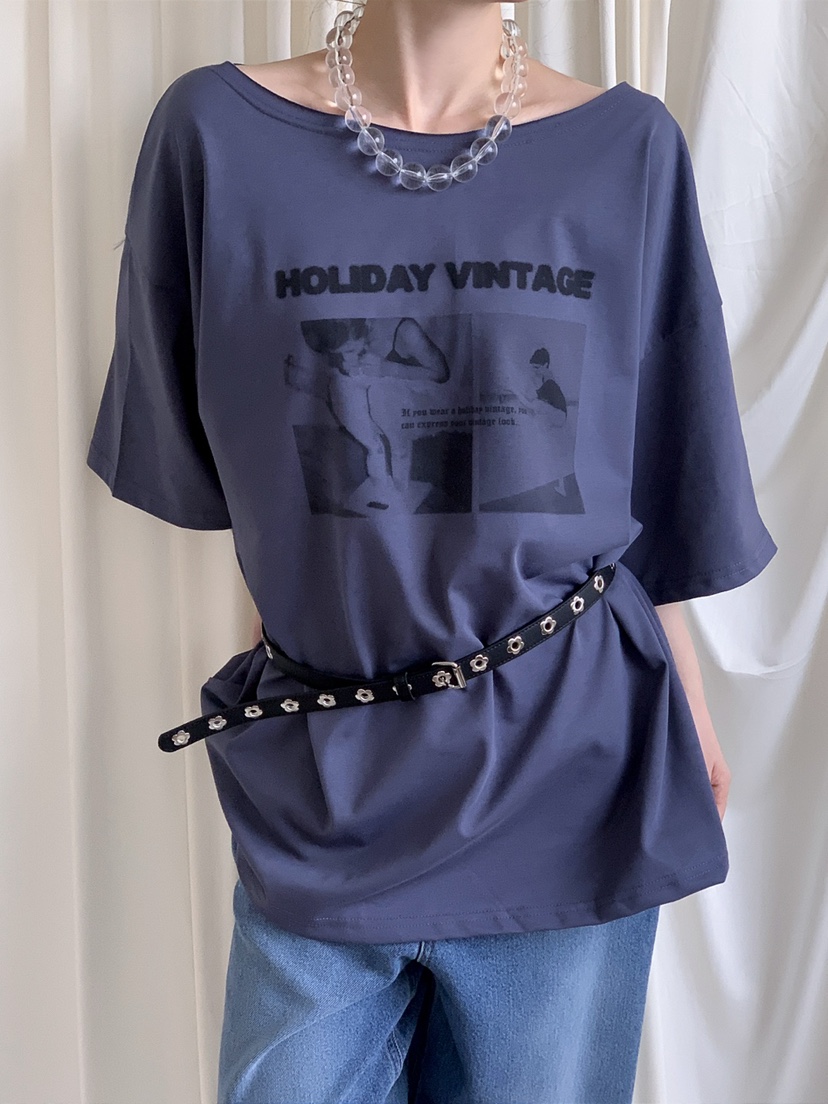 JKICHI韓國東大門直郵女裝新款時尚職業人氣休閑T恤含腰帶JKICHIT恤圖色2