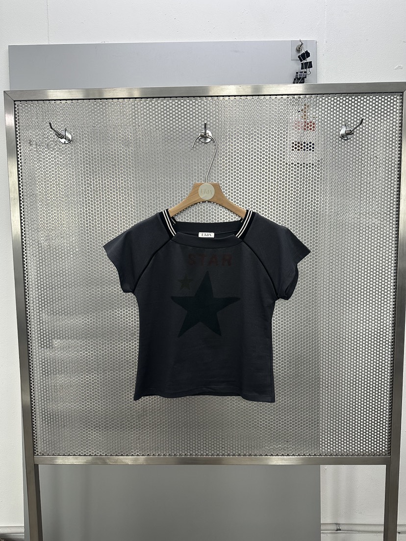 HUE/ERIA韓國東大門直郵女士新品時尚人氣休閑26春夏T恤HUE/ERIAT恤圖色3