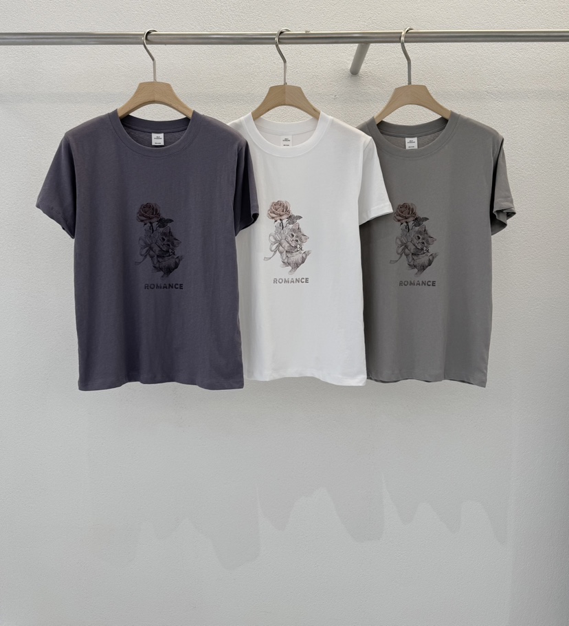 ABLERING韓國直郵實拍女士新款熱賣推薦職業休閑時尚26春夏T恤ABLE STANDARD/ABLERINGT恤