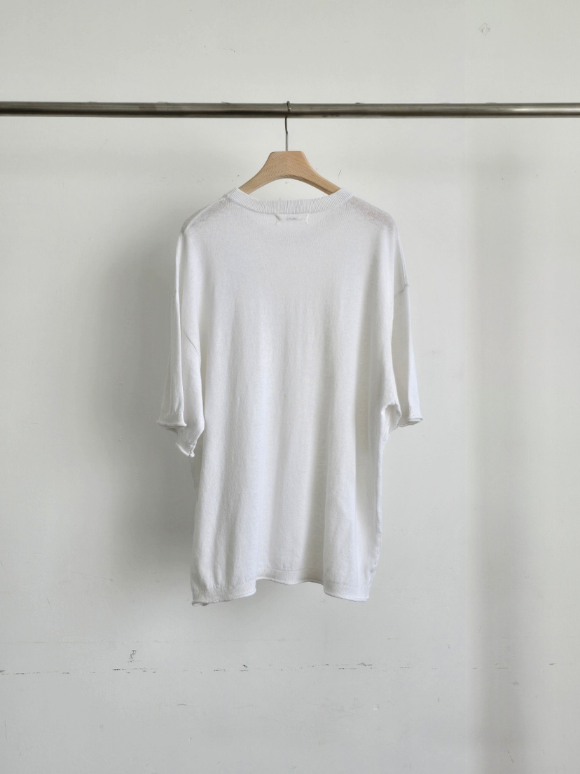 J SHOP韓國直郵實拍女裝新款休閑職業時尚推薦T恤亞麻針織J_SHOPT恤