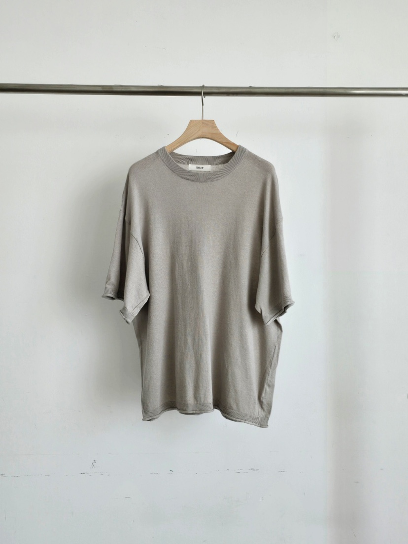 J SHOP韓國直郵實拍女裝新款休閑職業時尚推薦T恤亞麻針織J_SHOPT恤圖色4