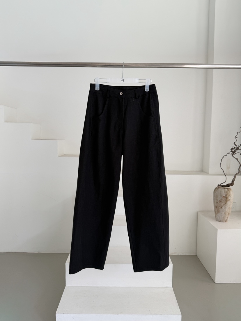 OATMEAL韓國東大門直郵女士新款26春夏熱賣職業休閑休閑褲OATMEAL休閑褲圖色2