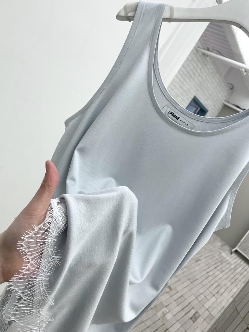 URBANE cloth韓國直郵女裝新品26春夏推薦休閑吊帶背心蕾絲URBANE cloth吊帶/背心