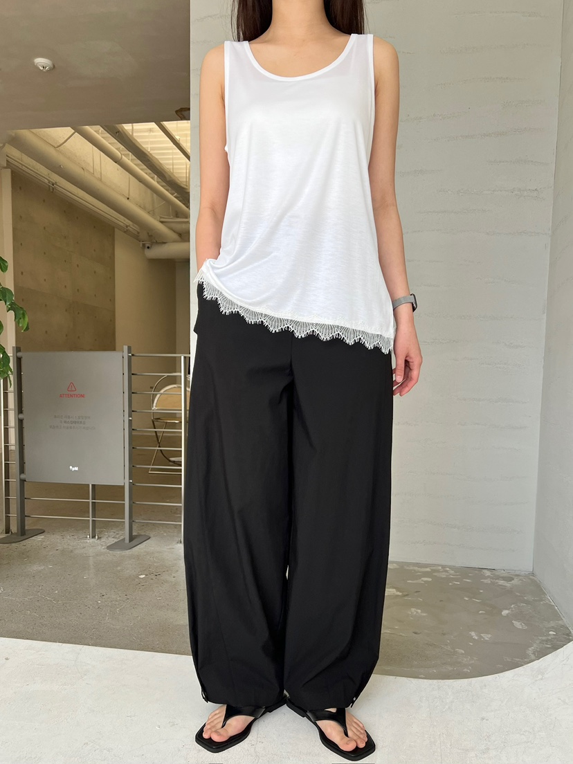 URBANE cloth韓國直郵女裝新品26春夏推薦休閑吊帶背心蕾絲URBANE cloth吊帶/背心