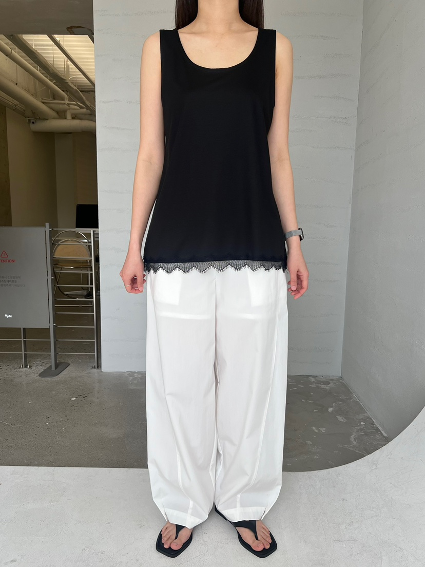 URBANE cloth韓國直郵女裝新品26春夏推薦休閑吊帶背心蕾絲URBANE cloth吊帶/背心